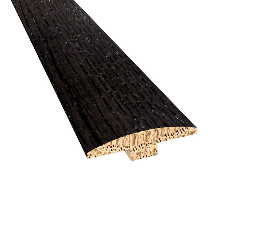 Prefinished Highgate Oak 2 in. Wide x 6.5 ft. Length T-Molding