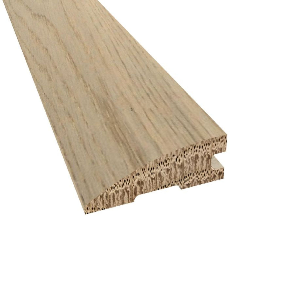 Prefinished Fairhaven Oak 2.25 in. Wide x 6.5 ft. Length Reducer
