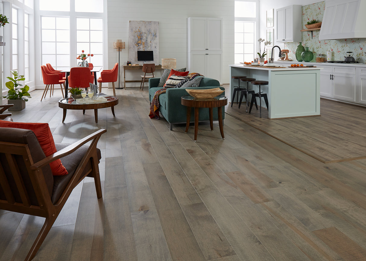 9/16 in. Rattan Maple Prefinished Engineered Hardwood Flooring 7.5 in. Wide