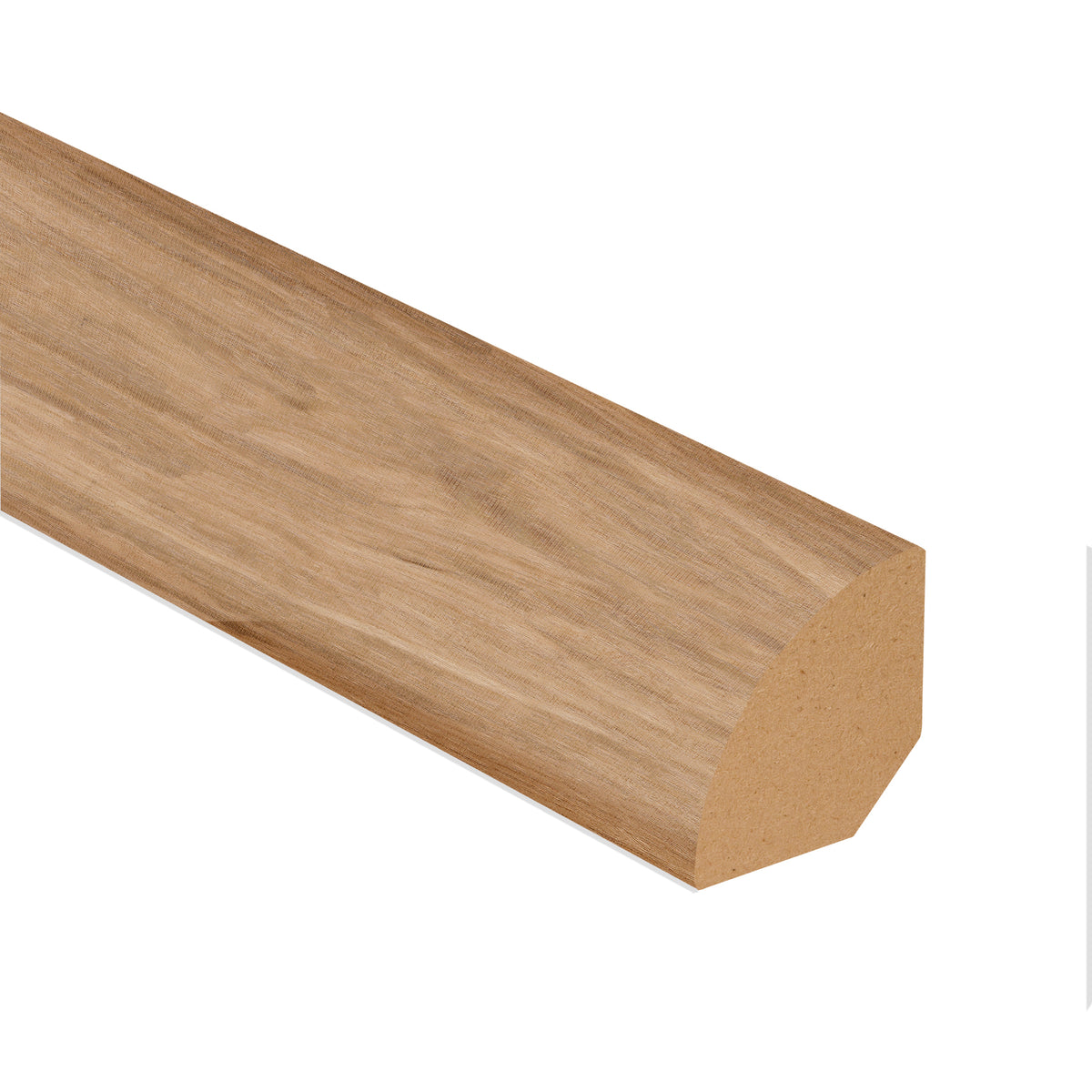 Meribel Elm Vinyl 0.75 in wide x 7.5 ft length Quarter Round
