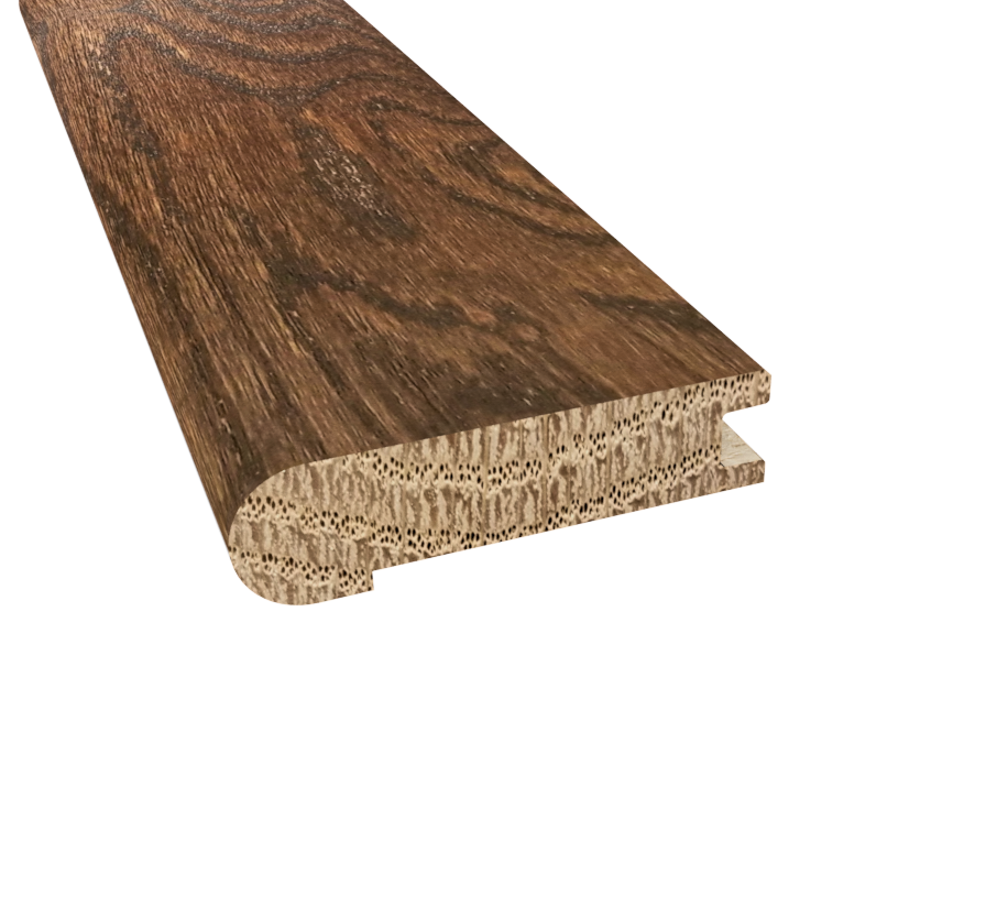 Prefinished Stratford Oak 3/4 in. Thick x 3.13 in. Wide x 6.5 ft. Length Stair Nose