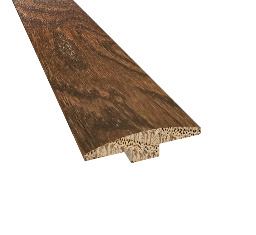 Prefinished Stratford Oak 2 in. Wide x 6.5 ft. Length T-Molding