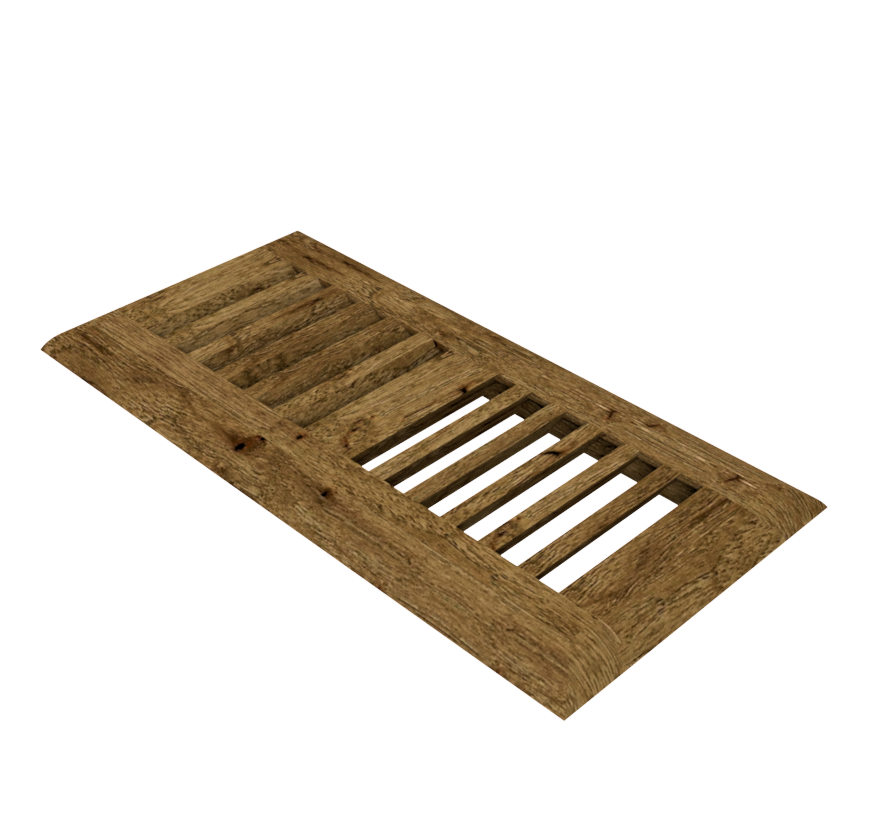 TRQ Copper Ridge Oak 4 x 10 Drop In Grill