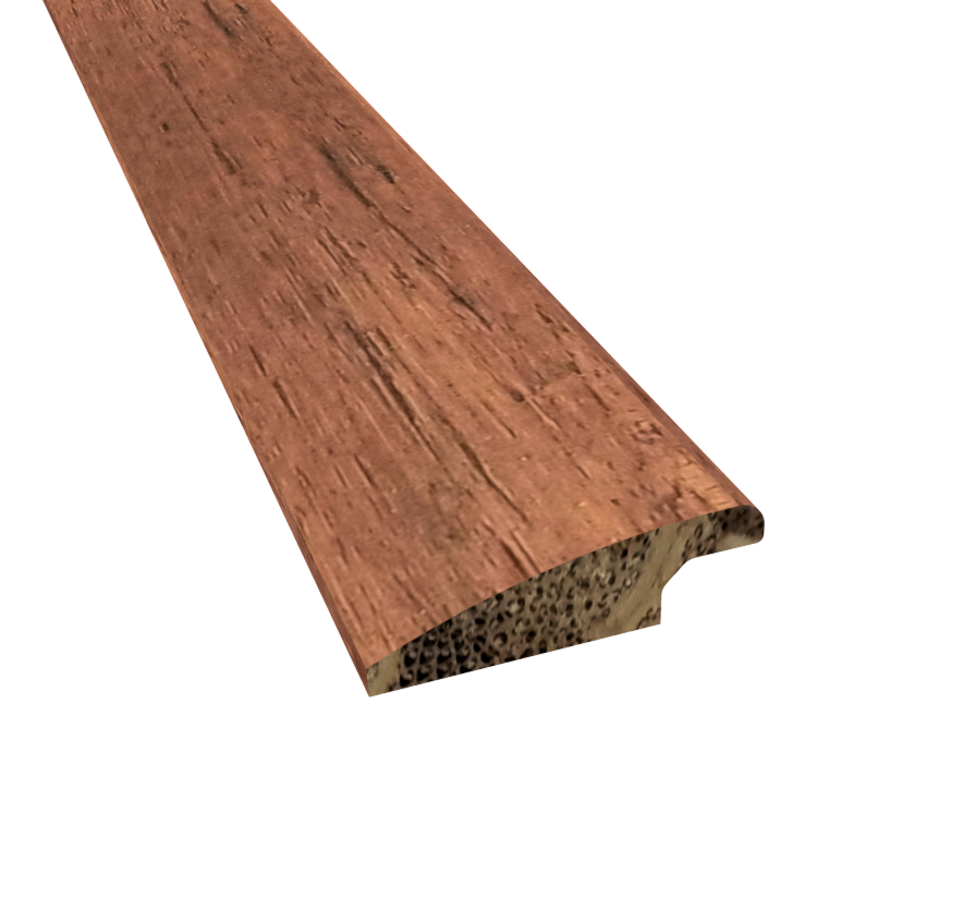 Prefinished Peppercorn Bamboo 1.5 in. Wide x 72 in. Length Overlap Reducer