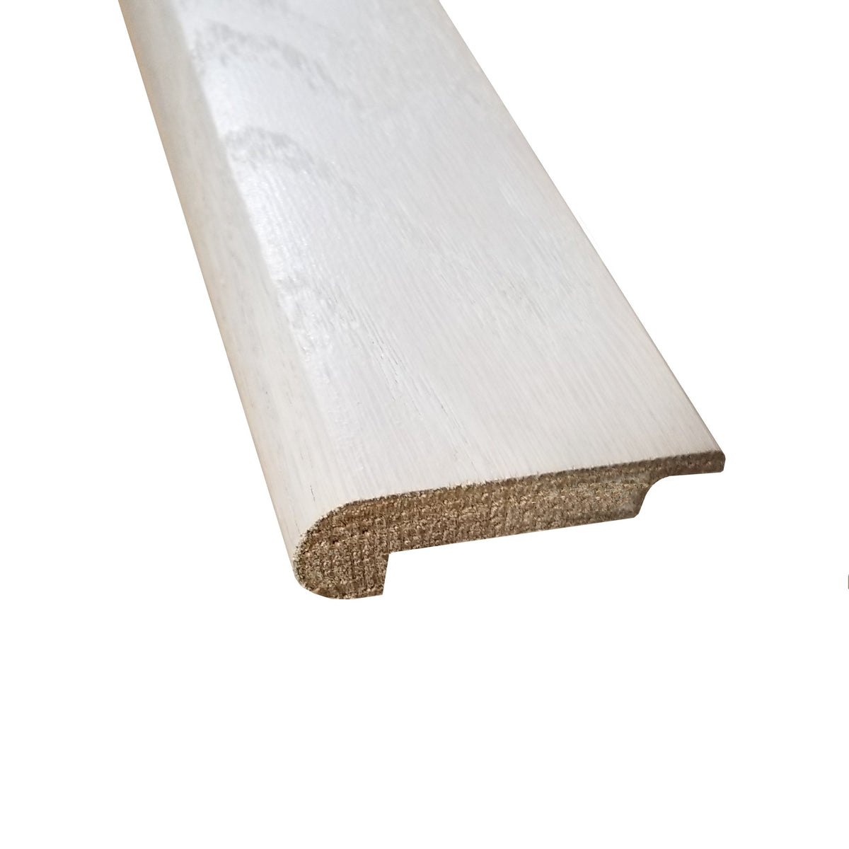 Prefinished Great Plains Oak 7mm x 2.19 in. Wide x 6.5 ft. Length Overlap Stair Nose