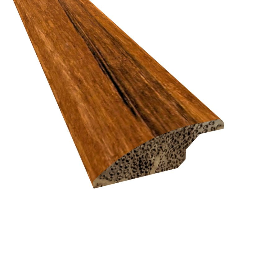 Prefinished Distressed Raleigh Bamboo 2 in. Wide x 72 in. Length Overlap Reducer