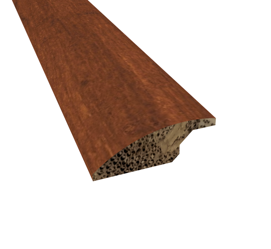 Prefinished Distressed Sierra Vista Bamboo 2 in. Wide x 72 in. Length Overlap Reducer