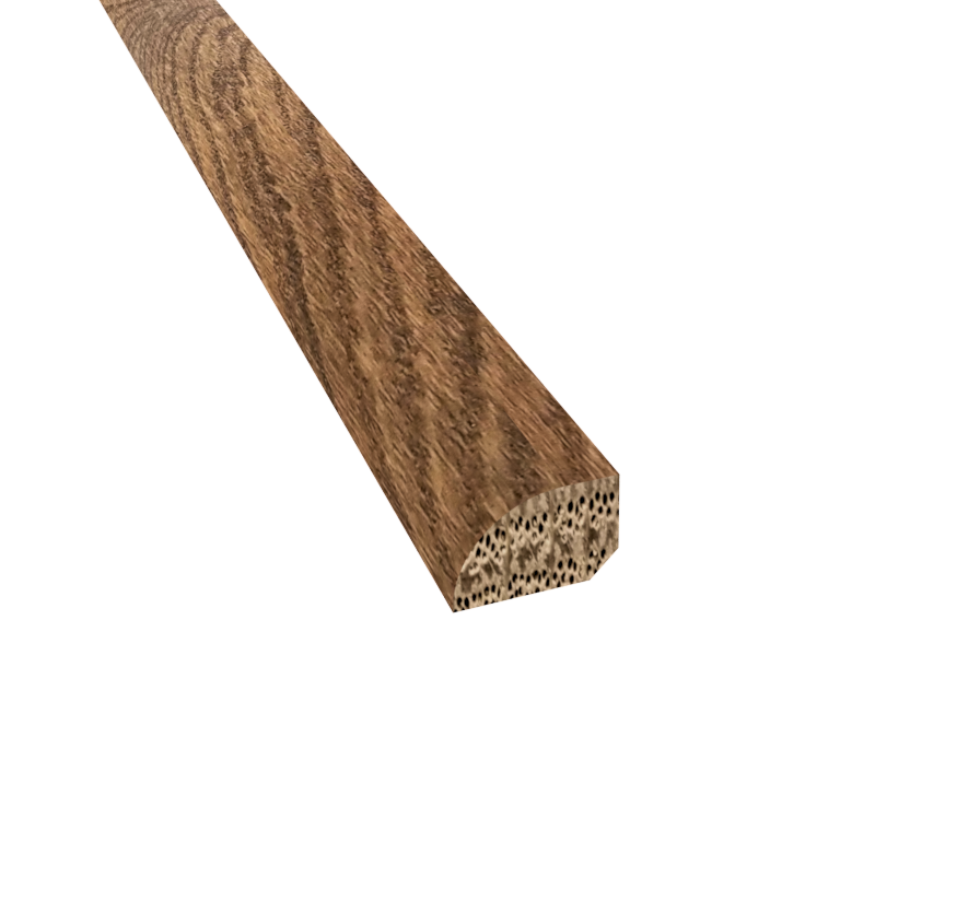 Prefinished Big Horn Oak 3/4 in. Tall x 0.5 in. Wide x 6.5 ft. Length Shoe Molding
