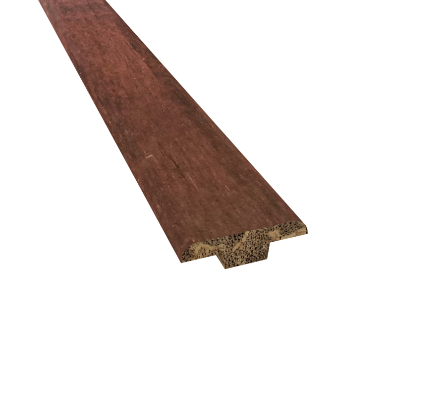 Prefinished Cabernet Bamboo 1.25 in. Wide x 72 in. Length T-Molding