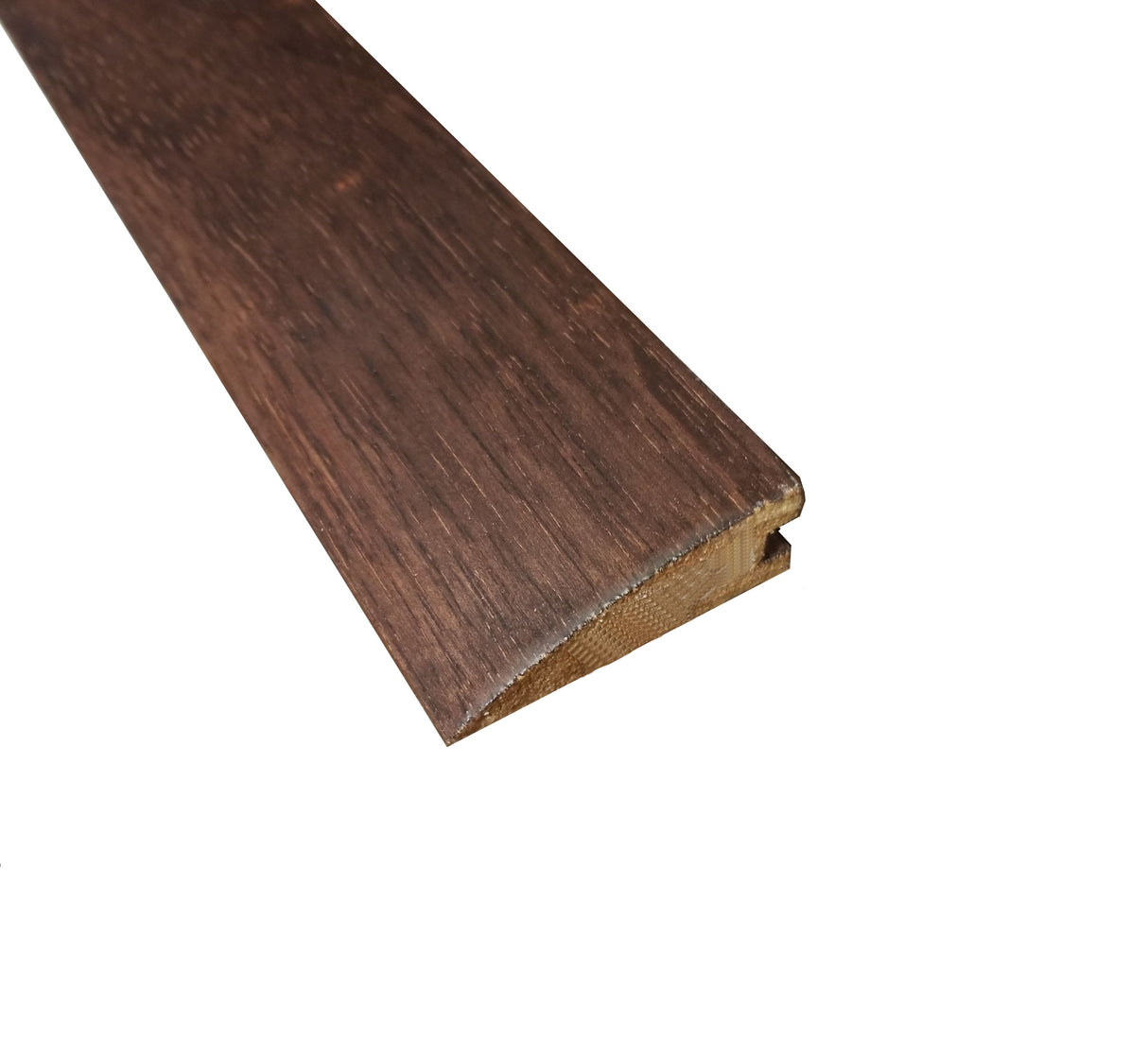 Prefinished Espresso Brazilian Oak 2.25 in. Wide x 6.5 ft. Length Reducer