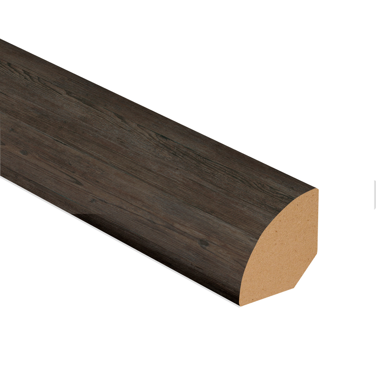 Charcoal Pine 0.75" Wide x 7.5 ft Length Quarter Round
