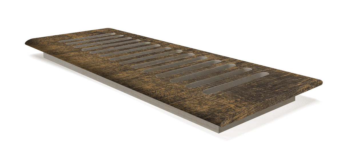 TRQ Rail Tie Oak 4x10" DI Grill