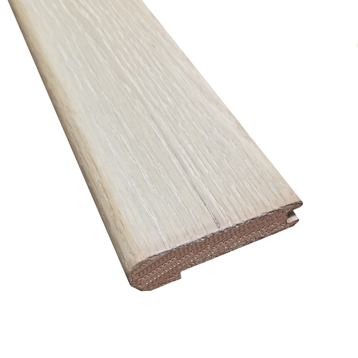 Prefinished Amsterdam White Oak 5/8 in. Thick x 2.75 in. Wide x 6.5 ft. Length Stair Nose