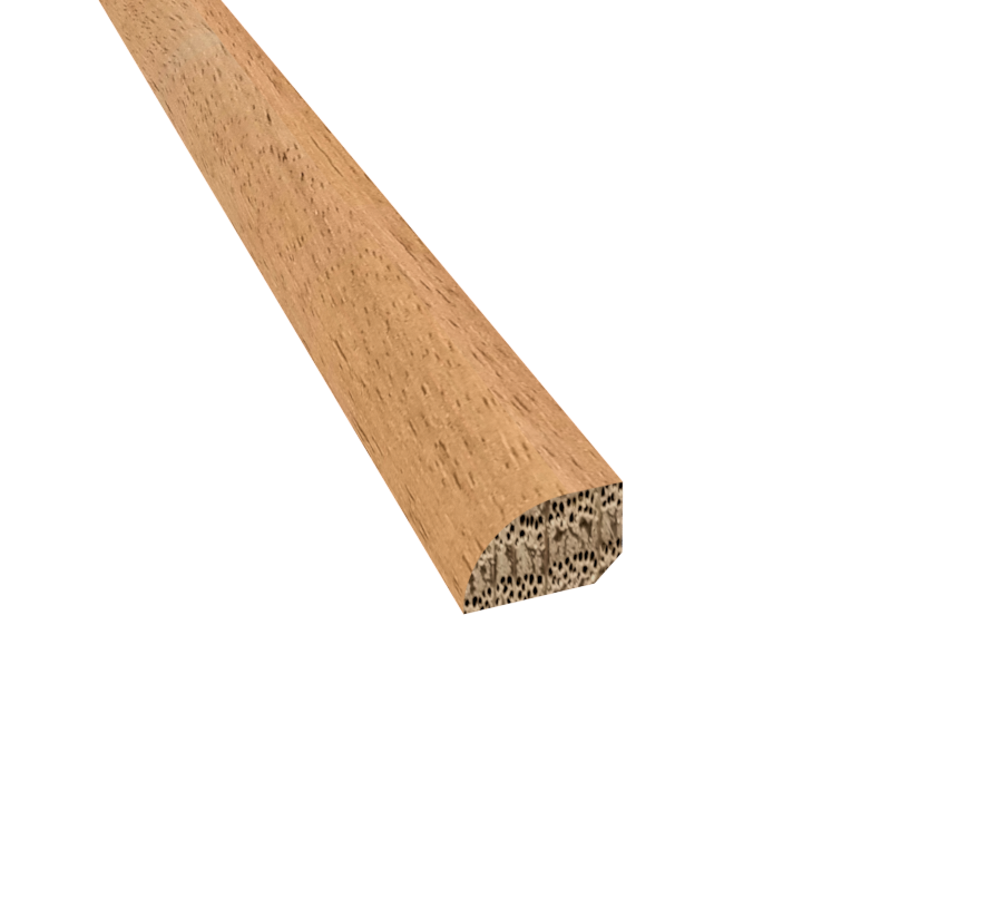 Prefinished Harbor Brazilian Oak 3/4 in. Tall x 0.5 in. Wide x 6.5 ft. Length Shoe Molding