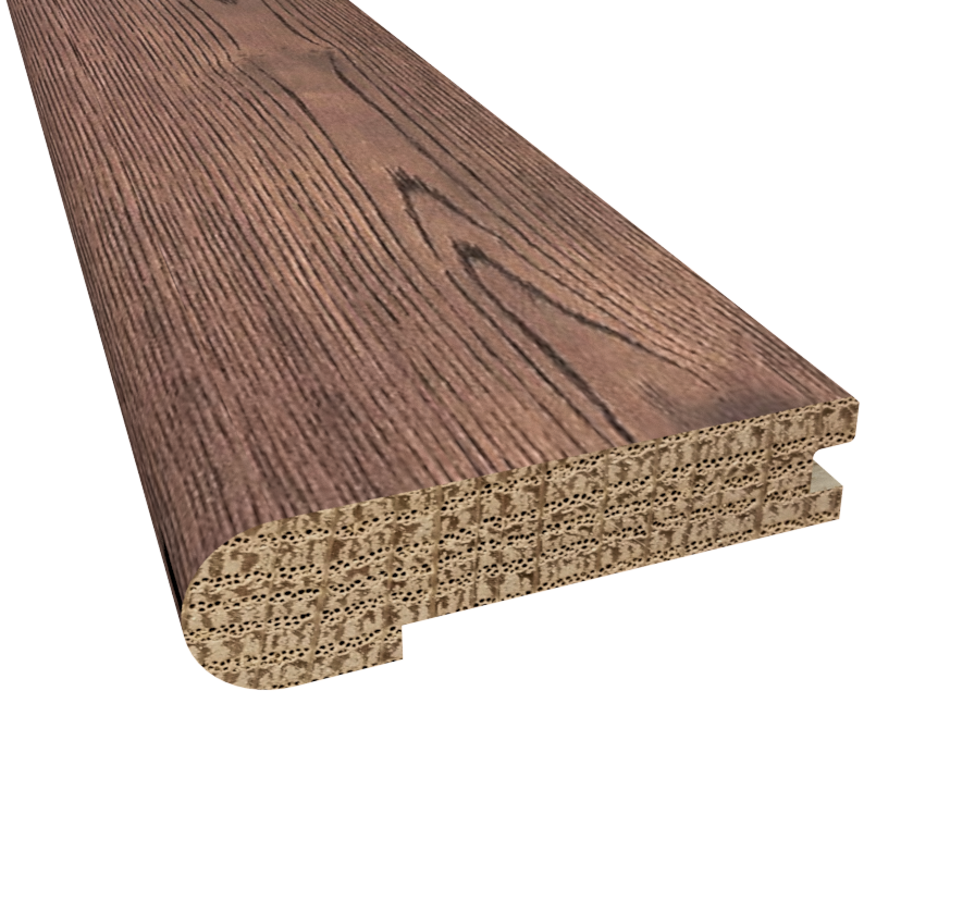 Prefinished DuBois Oak Distressed 5/8 in. Thick x 2.75 in. Wide x 6.5 ft. Length Stair Nose