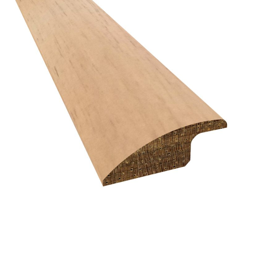 Prefinished Bandera Brazilian Oak 2 in. Wide x 6.5 ft. Length Overlap Reducer