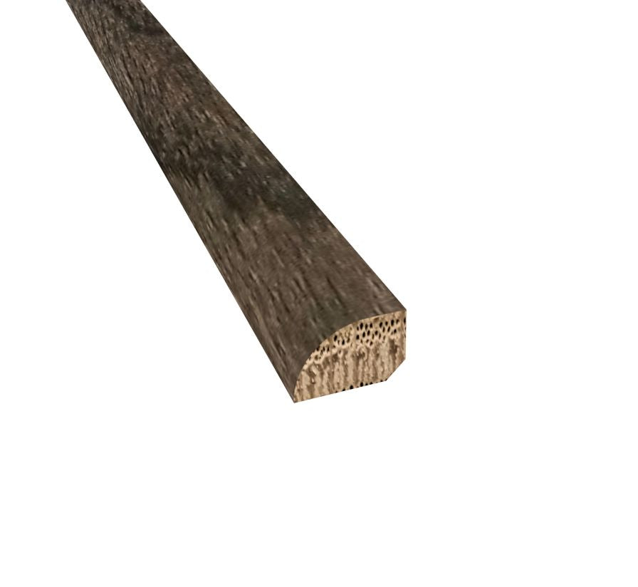 Prefinished Onyx Oak 3/4 in. Tall x 0.5 in. Wide x 6.5 ft. Length Shoe Molding