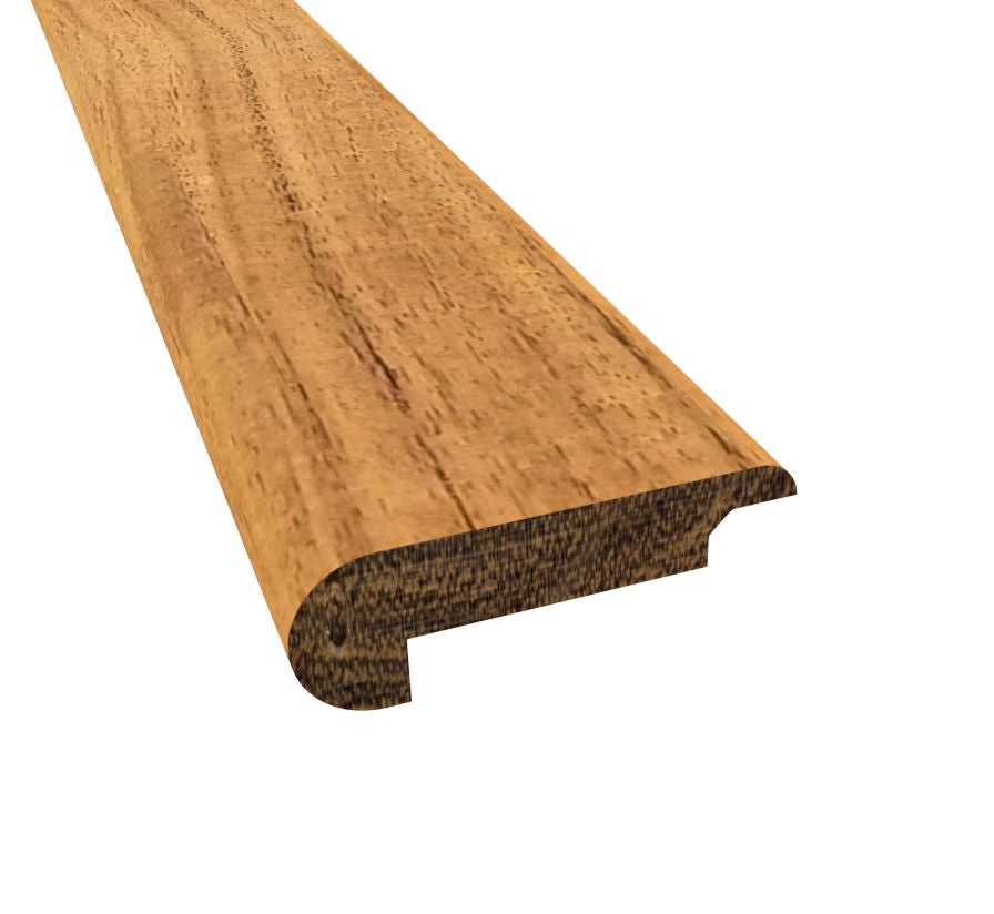Prefinished Acacia 7mm Thick x 2.19 in. Wide x 6.5 ft. Length Overlap Stair Nose