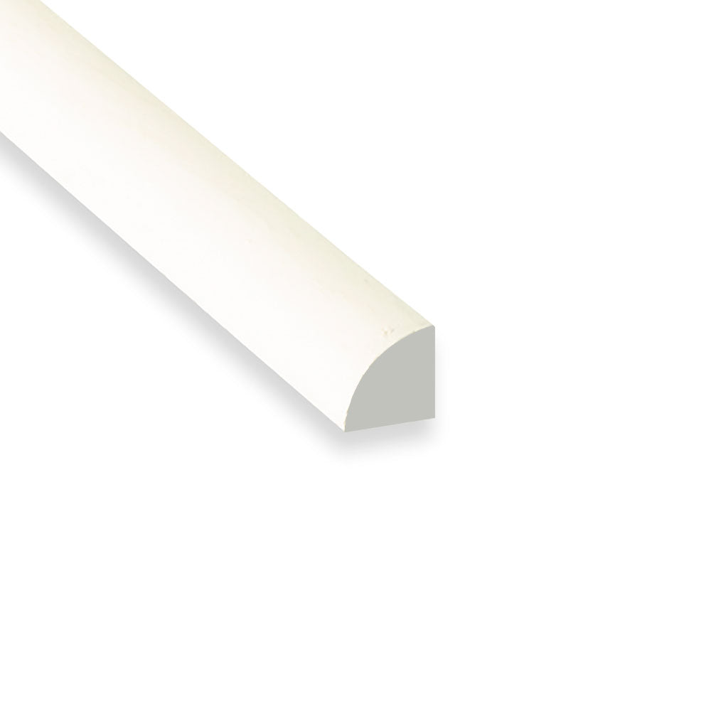 WM106 11/16 in. Thick x 11/16 in. Tall x 8 ft. Length MDF Painted White Quarter Round - As-Is - Stack Out - 960 Ln. Ft.