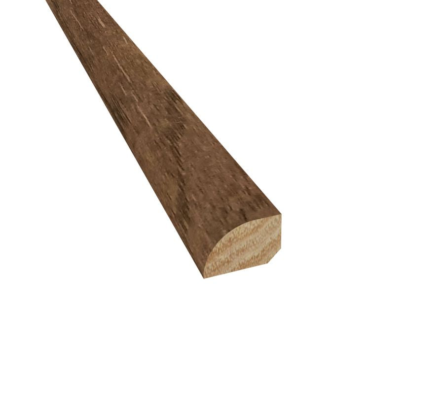 Prefinished Cassidy Hickory 3/4 in. Tall x 0.5 in. Wide x 6.5 ft. Length Shoe Molding