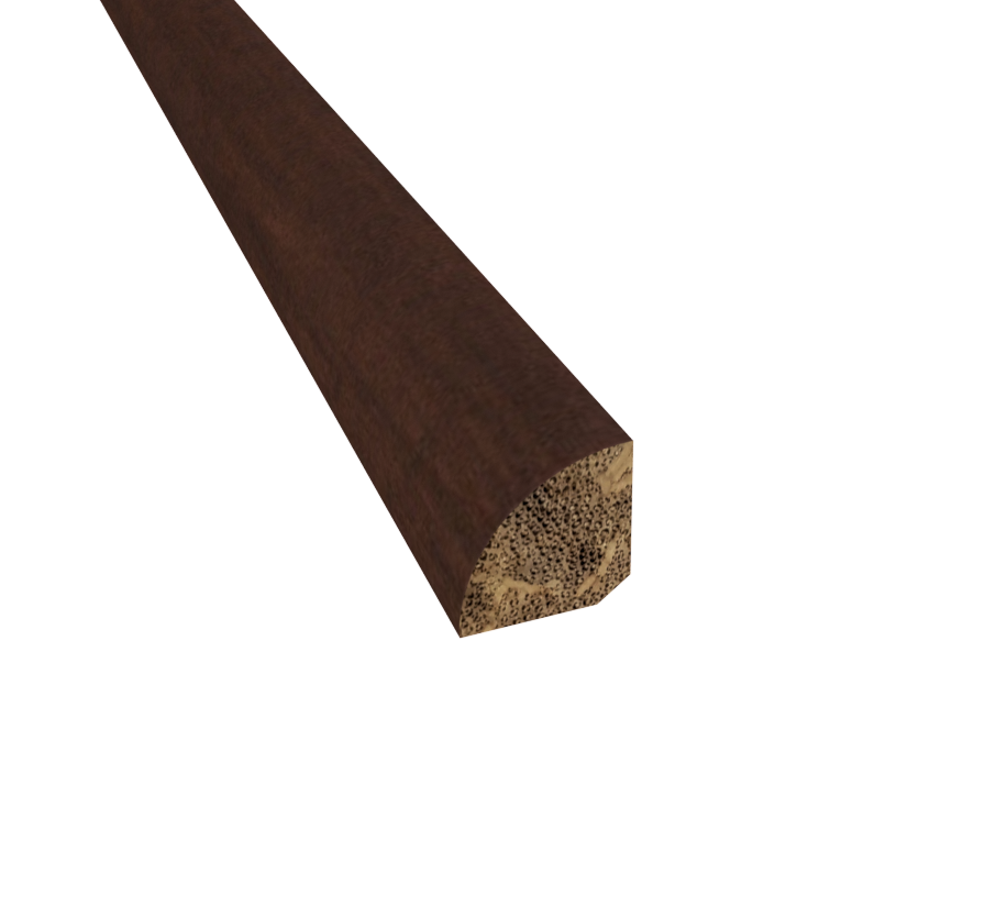 Prefinished Copenhagen Bamboo 3/4 in. Tall x 0.75 in. Wide x 72 in. Length Quarter Round