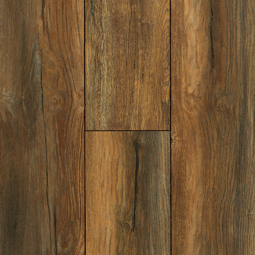 12mm New Haven Harbor Oak 24 Hour Water-Resistant Laminate Flooring 7.5 in. Wide x 50.67 in. Long - As-Is - Stack Out - 421.2 Sq. Ft.