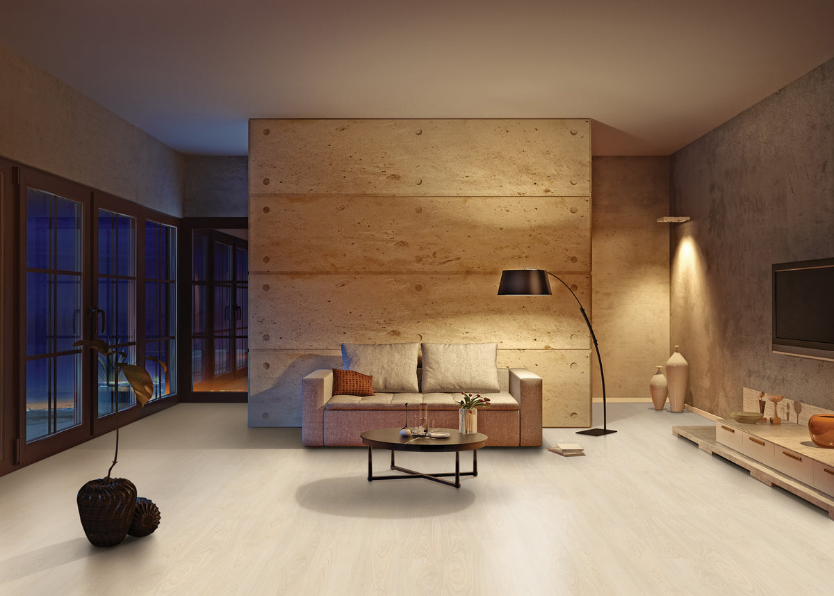 6mm Linen Cherry Water-Resistant Cork Flooring 1225mmx195mm