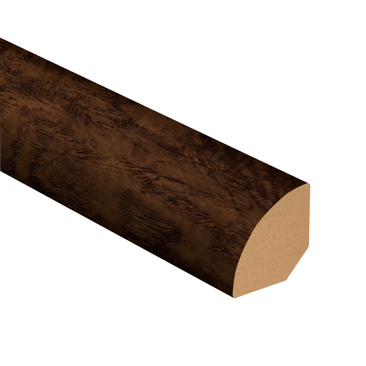 Builder Dark Laminate 3/4 in. Tall x 0.75 in. Wide x 7.5 ft. Length Quarter Round