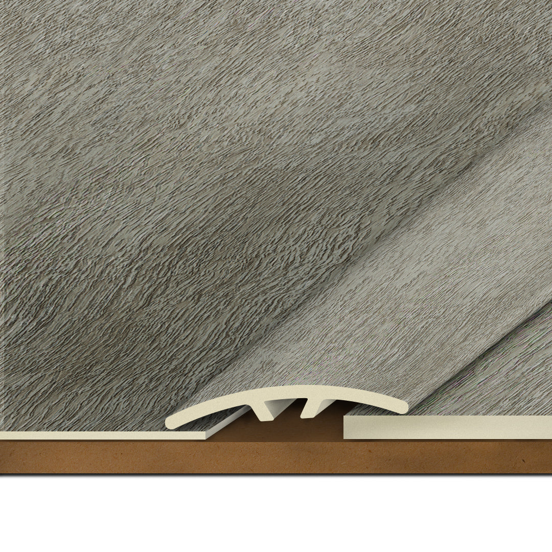Builder Gray Vinyl Waterproof 1.5 in wide x 7.5 ft Length Multi Trim