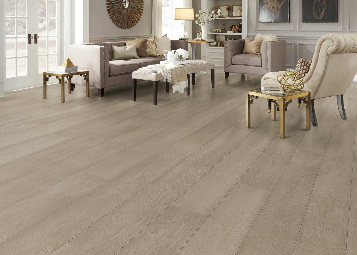 5/8 in. Ocean Cape White Oak Distressed Engineered Hardwood Flooring 9.5 in. Wide