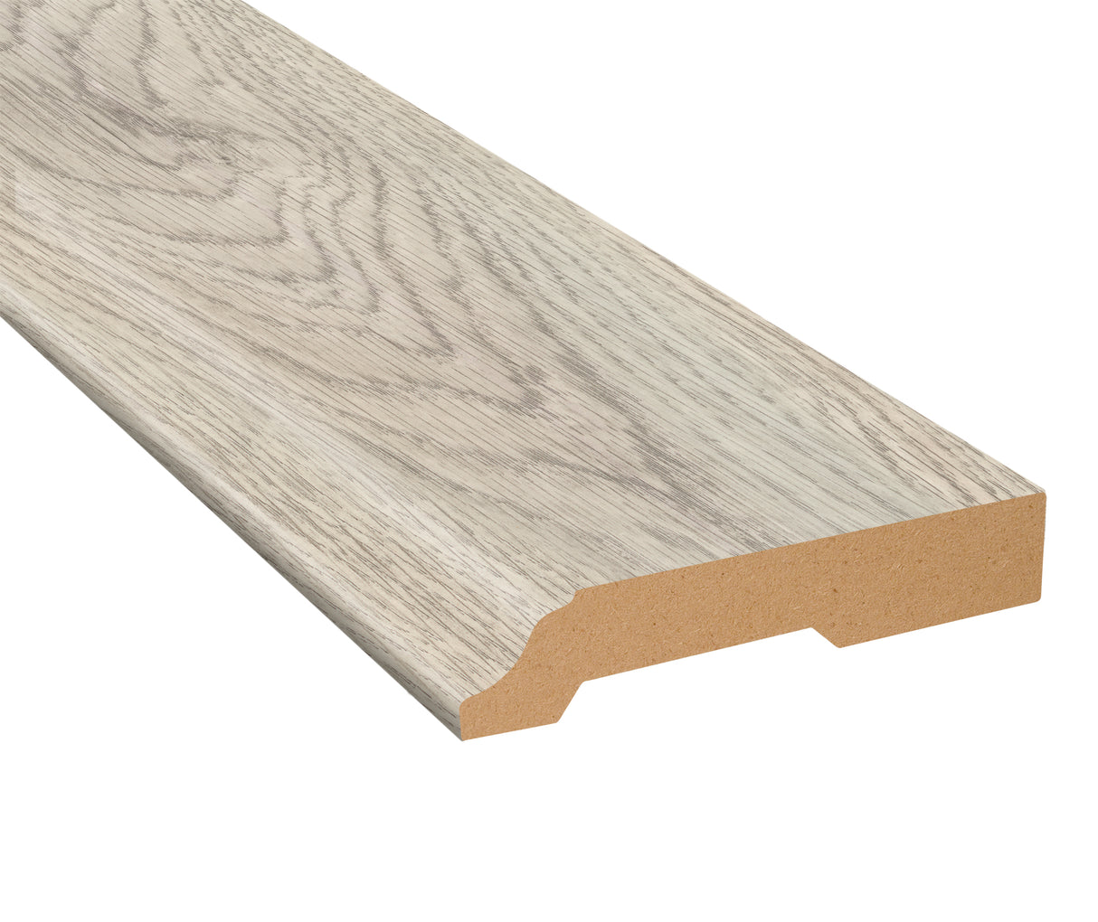 Sussex Oak Laminate 3-1/4 in. Tall x 0.63 in. Thick x 7.5 ft. Length Baseboard