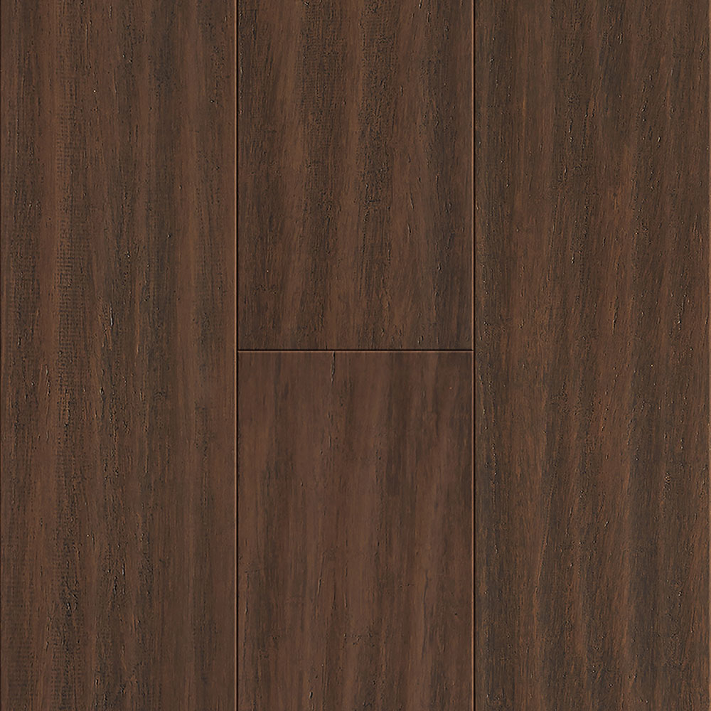 7mm w/pad Timberline Distressed Water-Resistant Strand Engineered Bamboo Flooring 7.5 in Wide