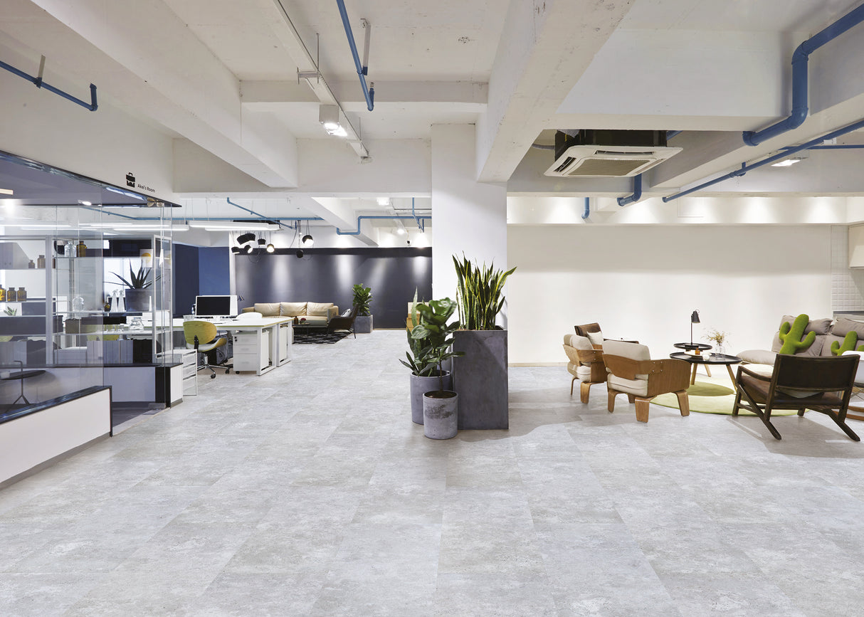 10.5mm Matera Stone Click Cork Flooring 11.62 in. Wide x 35.63 in. Long