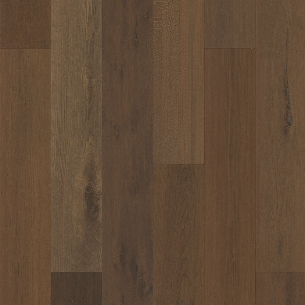 7/16 in. Vindell White Oak Water-Resistant Quick Click Engineered Hardwood Flooring 10.67 in. Wide