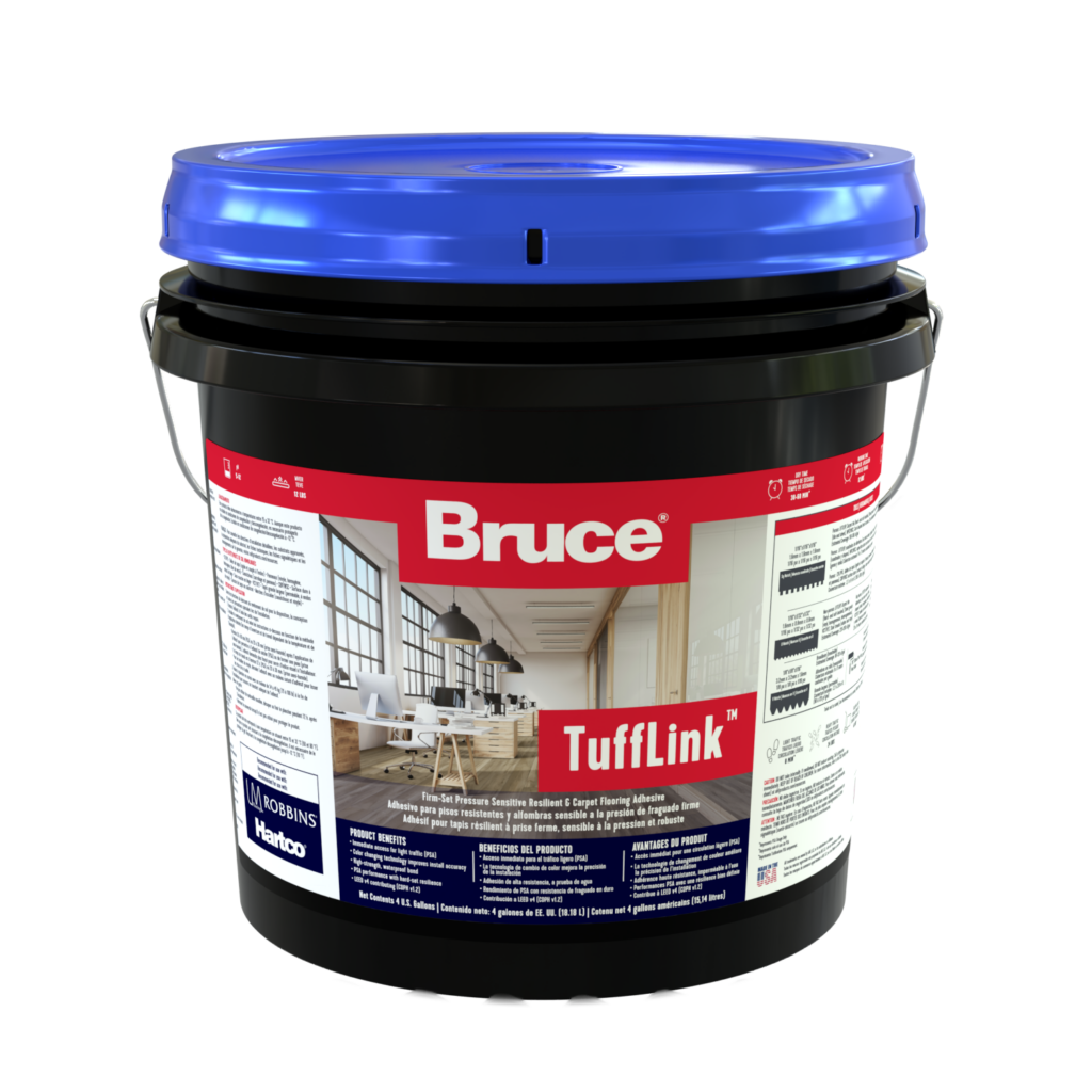 4 Gallon TuffLink Firm-Set Pressure Sensitive Resilient & Vinyl Backed Carpet Adhesive