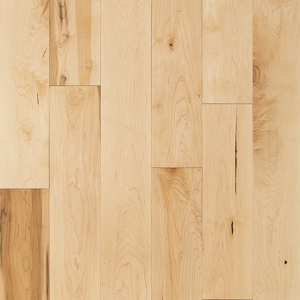 3/4 in. Character Maple Prefinished Solid Hardwood Flooring 5.25 in. Wide