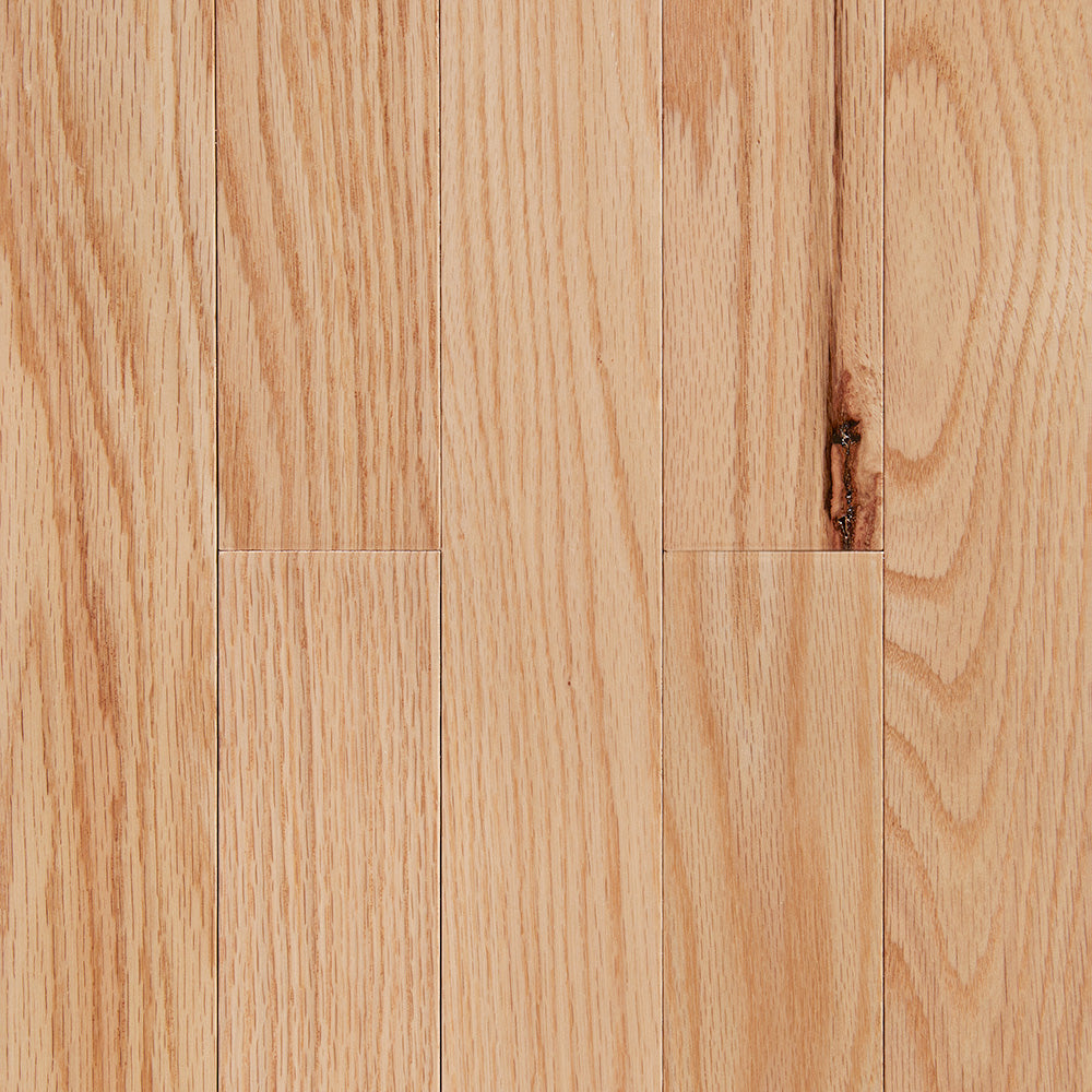 3/4 in. Character Red Oak Prefinished Solid Hardwood Flooring 2.25 in. Wide