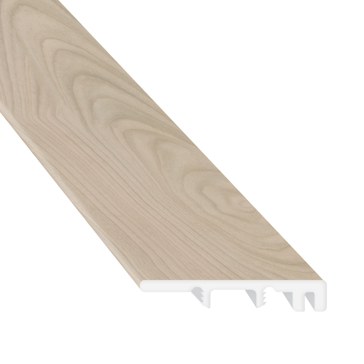 Linen Cherry Waterproof Cork 1.5 in. Wide x 7.5 ft. Length End Cap