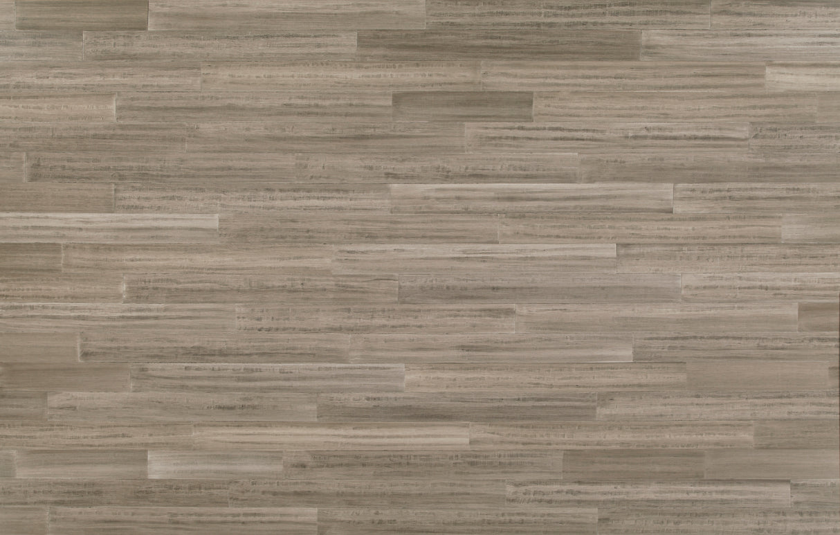 3/8in. Cordova Distressed Engineered Click Strand Bamboo Flooring - Sample