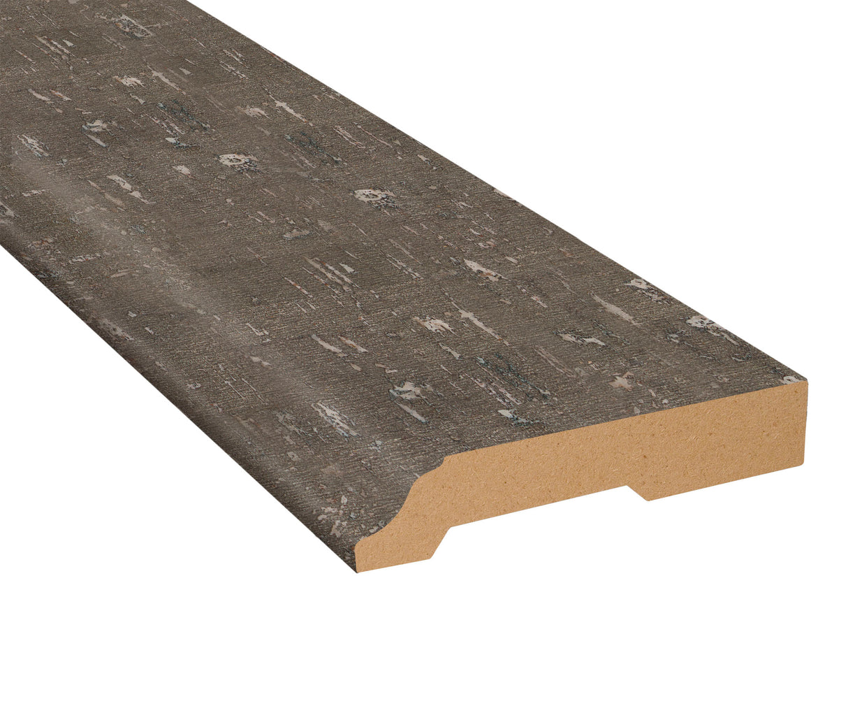 Gray City Cork 3 in. Tall x 0.38 in. Thick x 7.5 ft. Length Baseboard