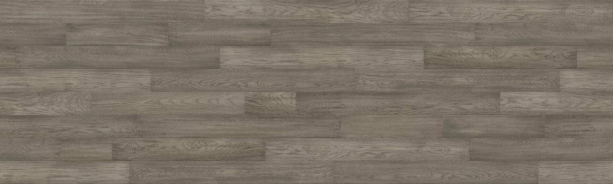 7mm w/pad Crater Lake White Oak Water-Resistant Distressed Engineered Hardwood Flooring 7.48 in Wide
