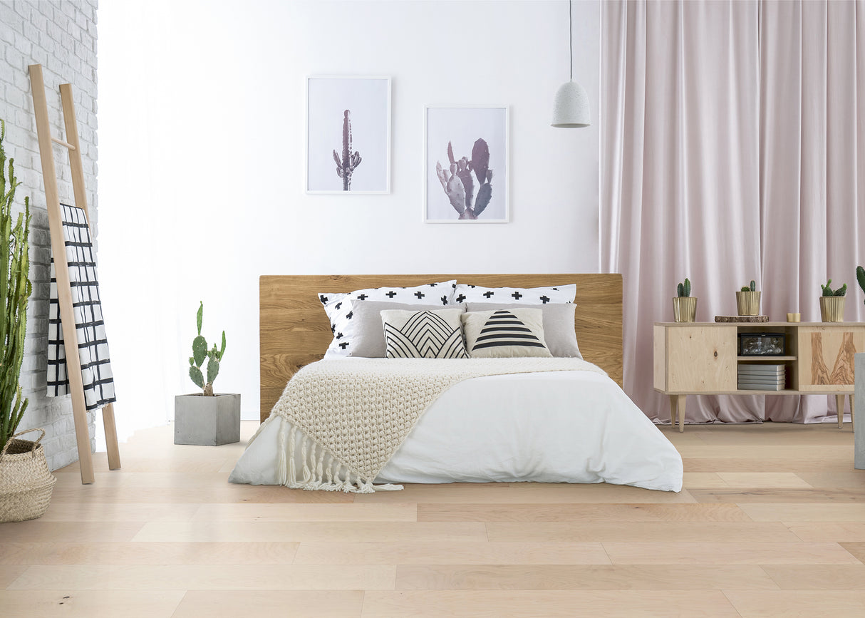 3/8 in. Gander Downs Maple Quick Click Engineered Hardwood Flooring 6.25 in. Wide - As-Is - Stack Out - 1252.68 Sq. Ft.