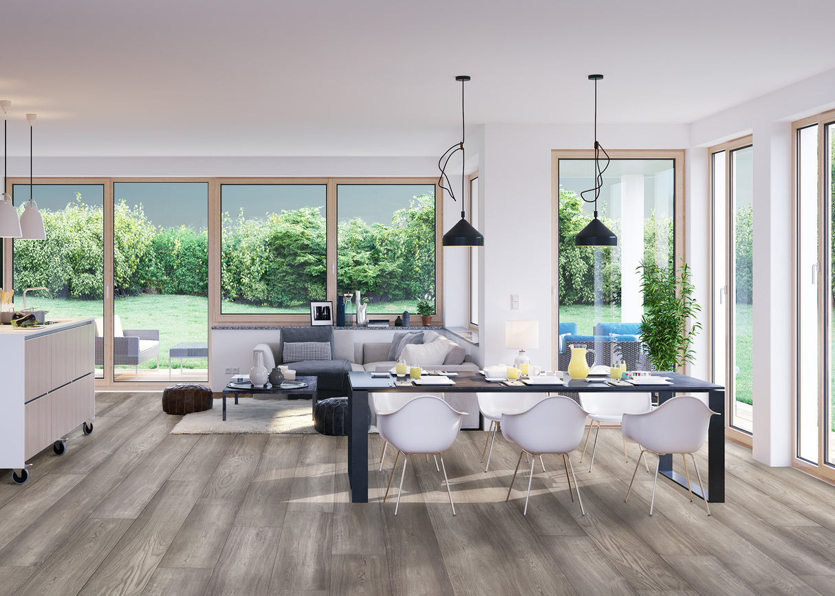 5/8 in. Captiva Beach White Oak Distressed Engineered Hardwood Flooring 9.5 in. Wide