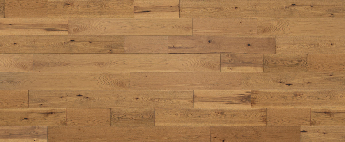 7/16 in. Sugar Mill Hickory Distressed Engineered Hardwood Flooring - Sample