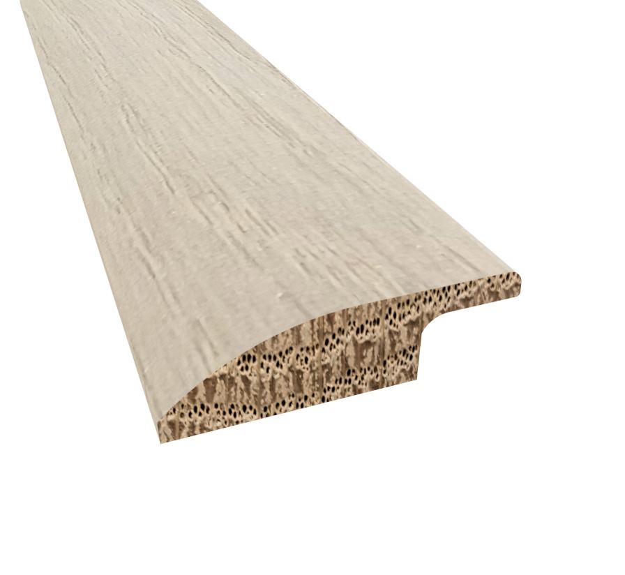 Prefinished Visby White Oak 2.25 in. Wide x 6.5 ft. Length Overlap Reducer