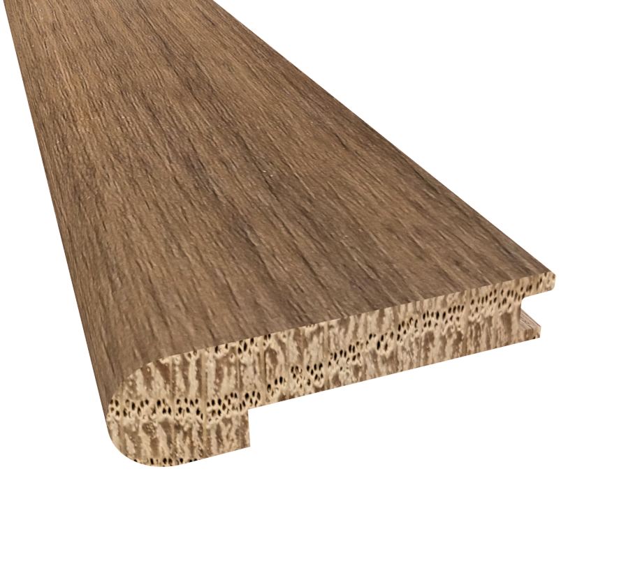 Prefinished Halmstad White Oak 7/16 in. Thick x 2.75 in. Wide x 6.5 ft. Length Stair Nose