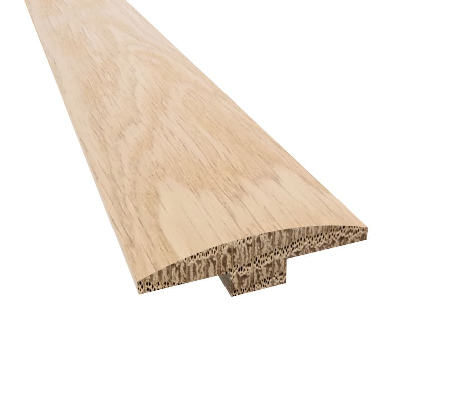 Prefinished Lagan River White Oak 2 in. Wide x 6.5 ft. Length T-Molding