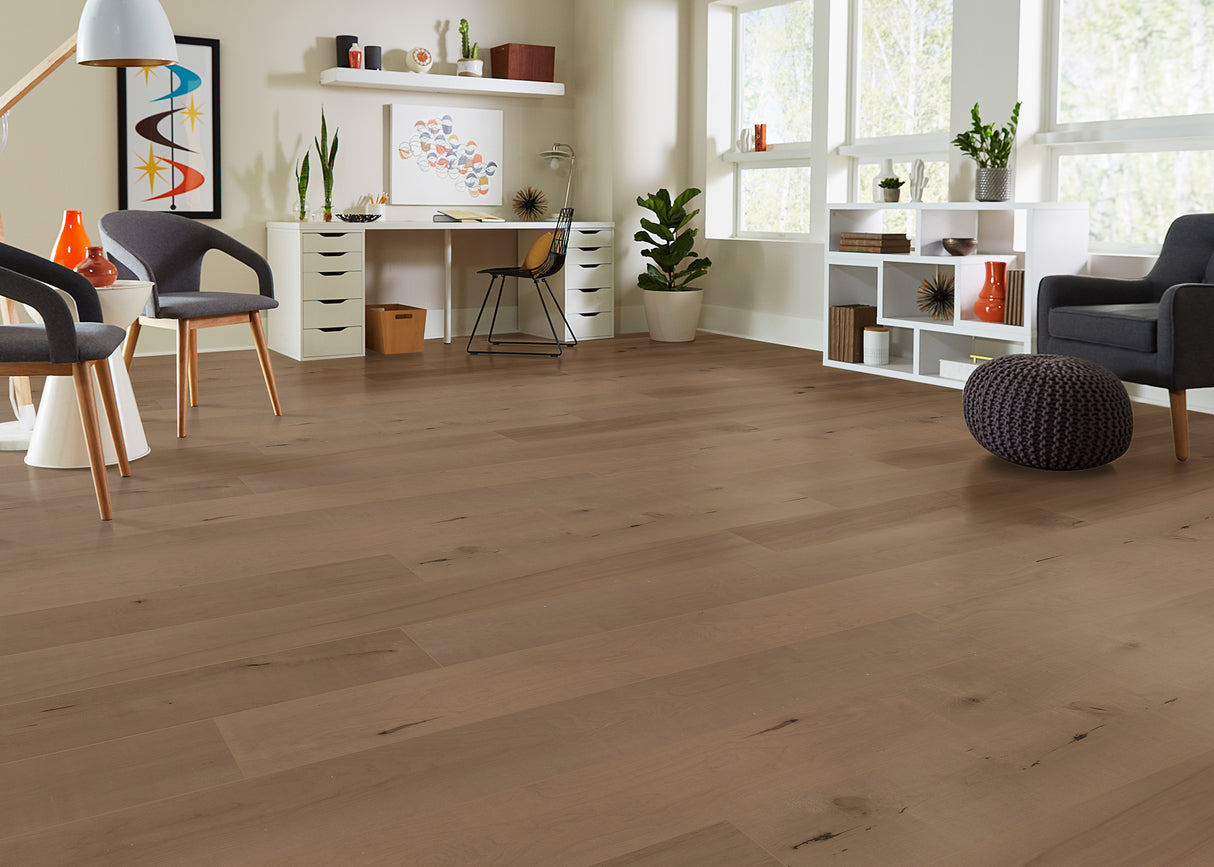 7mm Moselle River Maple Water-Resistant Engineered Hardwood Flooring 7.48in. Wide