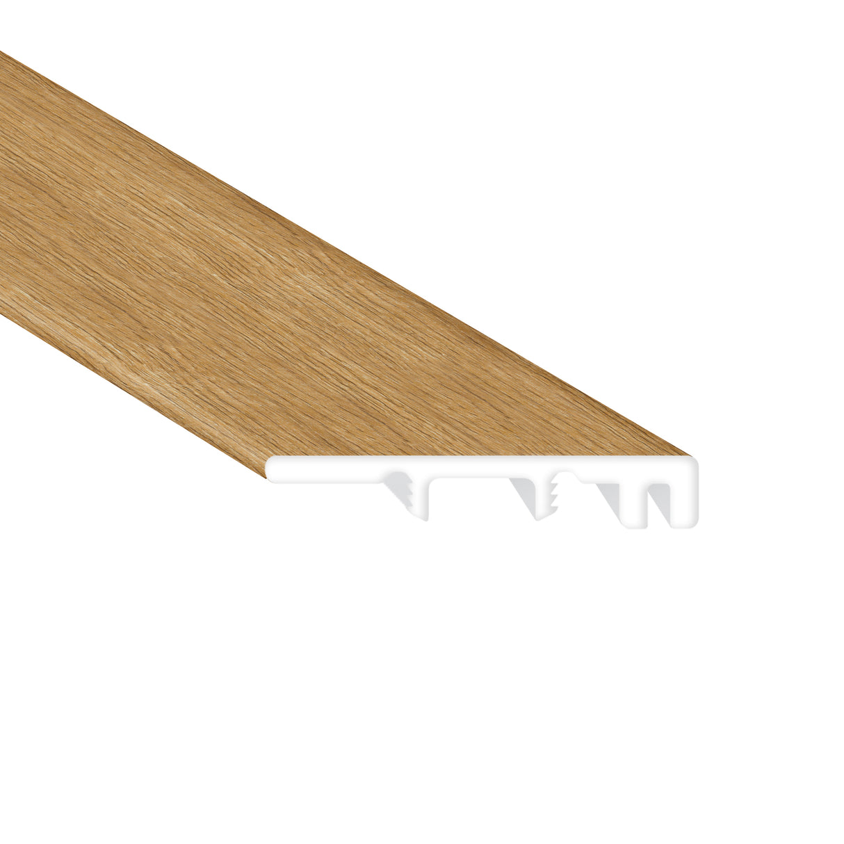 Bay Bridge Oak Waterproof Hybrid Resilient 1.5 in. Wide x 7.5 ft. Length End Cap