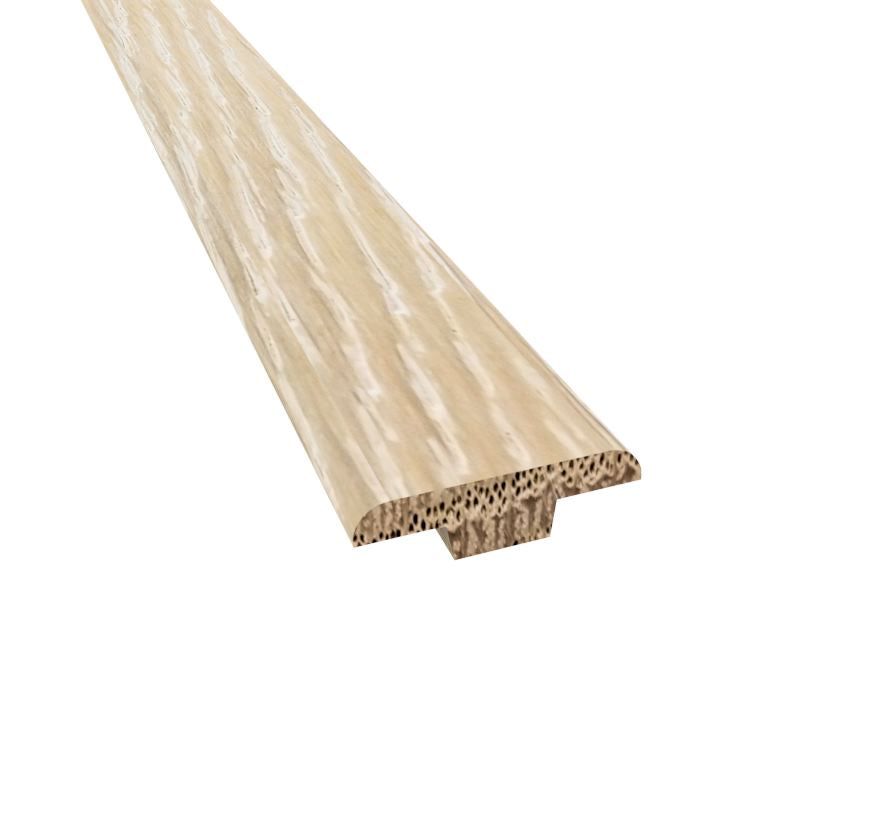 Prefinished Rhine River Oak 1.25 in. Wide x 6.5 ft. Length T-Molding